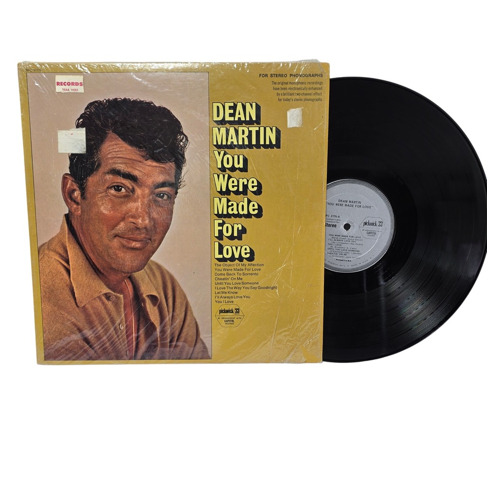 Dean Martin You Were Made For Love Vinyl LP Record Pickwick Vintage Jazz*
